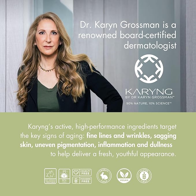 KARYNG Restructuring Night Cream, Overnight Cream Face Moisturizer, Firming Anti Aging Face Cream, Hydrating and Firming Overnight Cream for Face, 1.7oz