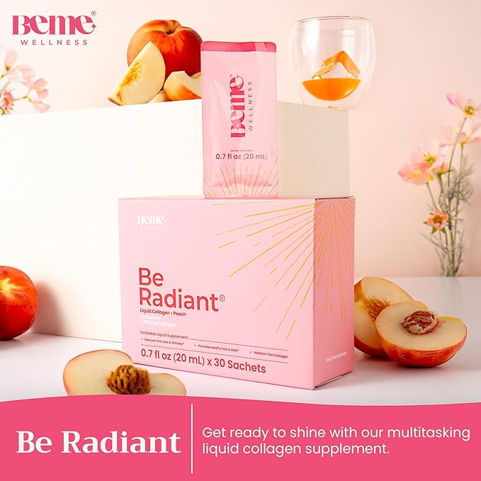 BeMe BeRadiant & BeStrong Bundle - Liquid Collagen & Vitamin B12 Supplements