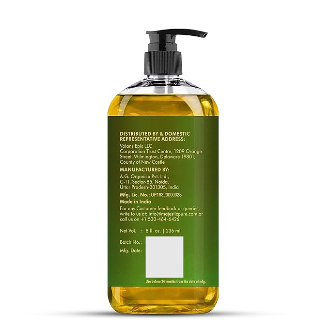 Majestic Pure Arnica Sore Muscle Massage for Massage Therapy - Natural Oil with Lavender and Chamomile Essential Oils - Multipurpose Instant Absorption Full Body Massage Oil - 8 Fl Oz (Pack of 2)