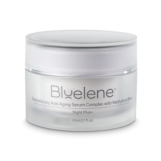 Anti-wrinkle Night Plus+ Cream, with Methylene Blue and Vitamin C serum. (50 ml)