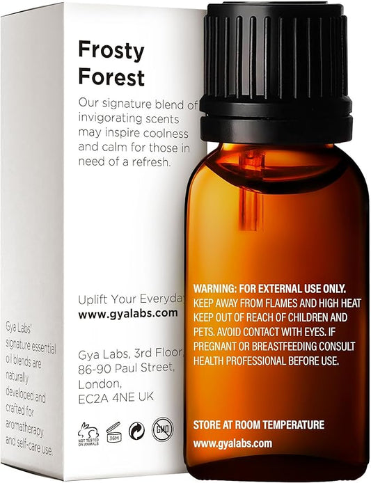 Gya Labs Frosty Forest Essential Oil Blend - Revitalizing & Invigorating (0.34 Fl Oz)