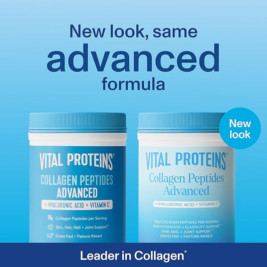 Vital Proteins Collagen Peptides Powder, Hydrolyzed Collagen Peptides Unflavored, Bundle 9.33oz (2 Pack)