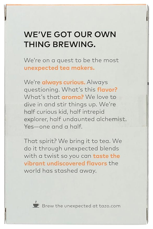 Tazo Organic Baked Cinnamon Apple Tea, 20 ct