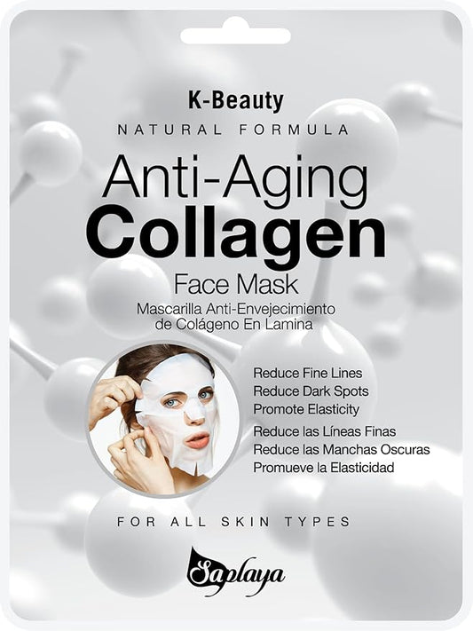 Day & Night Facial Cream Serum Moisturizing For Face Neck and Chest Cream Hydrating Deep Moisturizer Made in South Korea (Anti-Aging Collagen, Full Kit)