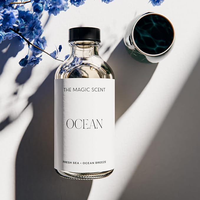 Ocean Oils for Diffuser - HVAC, Cold-Air, & Ultrasonic Diffuser Oil Inspired by Bali - Essential Oils for Diffusers Aromatherapy - 8.5 fl oz, 250 mL