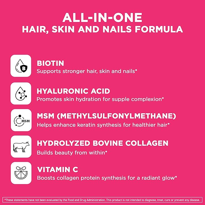Vital Vitamins Multi Collagen Plus Pills + Biotin Complex Pills