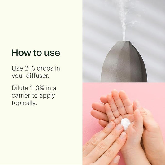 Plant Therapy KidSafe Calming The Child Essential Oil Blend - Relaxing and Soothing Blend 100% Pure, KidSafe, Undiluted, Natural Aromatherapy, Therapeutic Grade 10 mL (1/3 oz)