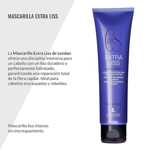 Lendan - Smoothing Hair Mask - Extra Liss Mask - 150 ml - for Frizzy and Unruly Hair - Hydrates, Nourishes, and Repairs the Cuticle - for Long-Lasting Smoothness - Anti-Frizz Hair