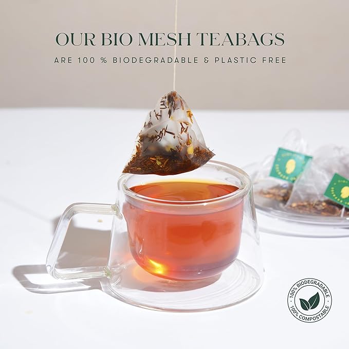 Luxmi Estates Garo Hills Organic Earl Grey Black Tea 50 Tea Bags (100gm) Pack | USDA Organic - Earl Grey Tea Bags | 100% Natural Bergamot Extracts | 50 Cups |Assam Black Tea