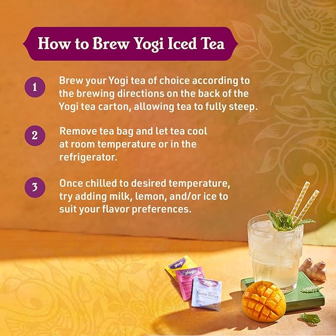 Yogi Tea - Purely Peppermint Tea (2 Pack) - Supports Healthy Digestion - Caffeine Free - 32 Organic Herbal Tea Bags