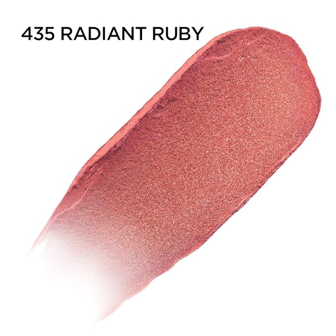 L'Oreal Paris Brilliant Eyes Shimmer Liquid Eye Shadow, Longwearing Lasting Shimmer, Crease Resistant, Flake-Proof, Precision Applicator, Quick Dry, Non-Greasy, Radiant Ruby, 0.1 oz.