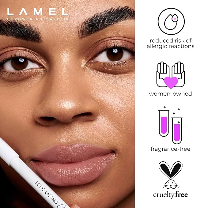 Matte Gel Lip Liner Pencil | Weightless&CreamyTexture - Sharpenable - Longwear & Waterproof - High Pigmented & Flawless Finish - Moisturizing - Cruelty-free & Paraben-Free,- 405, 1,7g/0.05oz