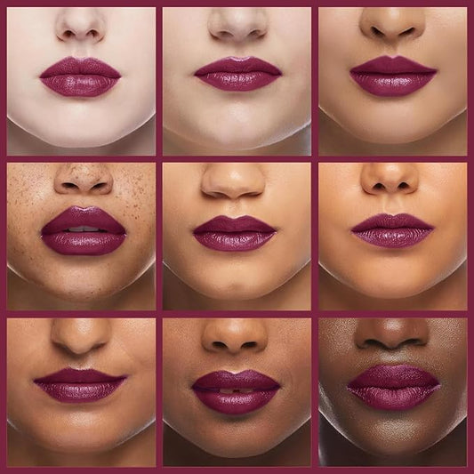 Tinted Lip Balm,Hydrating Core Lip Plumper,Moisturizing Sandwich Lipstick Shine,Lightweight Buildable Color,Professionals Lips Care Makeup,Natural Nourishing Gloss Balm Finish,Grape