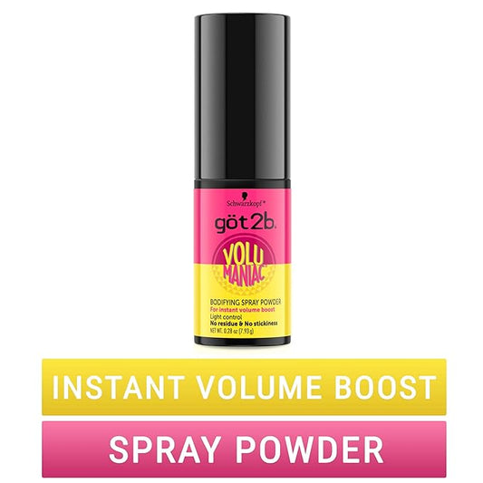 Got2b Volumaniac Spray Powder, 0.28 oz
