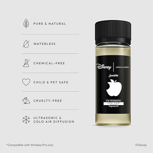 Aroma360 | Disney | I’m Wishing Pro- Pod Fragrance Oil Blend | Princess Snow White | Luxury Essential Oil Diffuser | Aromatherapy Scent Diffuser Oil | Orange, Aldehydes & Jasmine 1.7 fl oz, 50mL