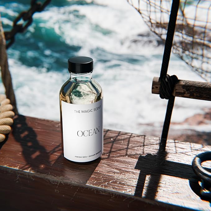 Ocean Oils for Diffuser - HVAC, Cold-Air, & Ultrasonic Diffuser Oil Inspired by Bali - Essential Oils for Diffusers Aromatherapy - 8.5 fl oz, 250 mL