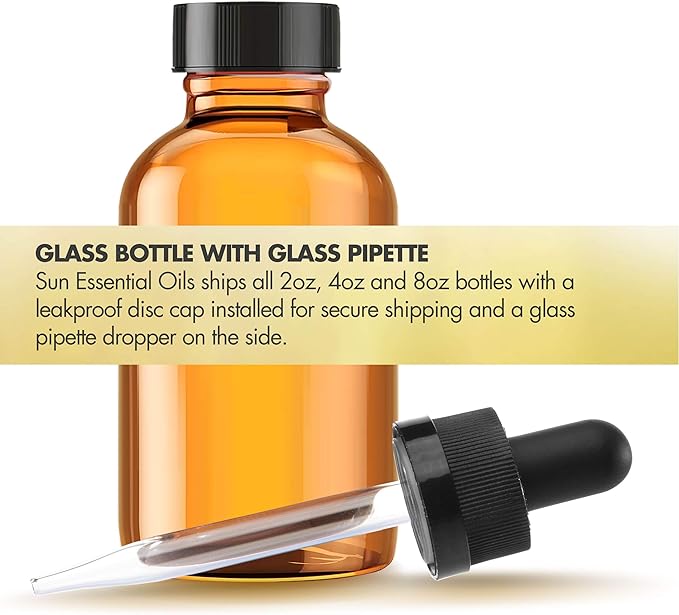 Sun Essential Oils 8 oz Lemon Eucalyptus Essential Oil – Aromatherapy Oil