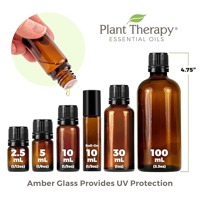 Plant Therapy KidSafe Tension Tamer Essential Oil Blend Pre-Diluted Roll-On 10 mL (1/3 oz) 100% Pure, Therapeutic Grade