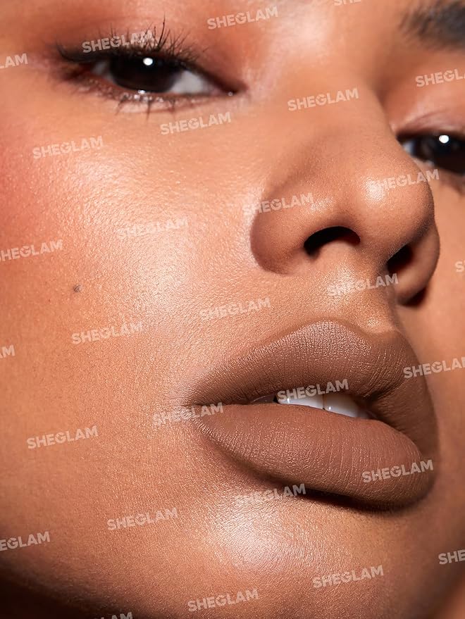 SHEGLAM Lip Liner Creamy Matte Pencil High Pigment Not Easy to Fade Silky Smooth Matte Contour Tint Lip Makeup-Toasted