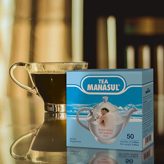 MANASUL CLASSIC - Laxative Infusion Based On Senna, Peppermint, Lemon Balm, Liquorice and Anise. Herbal Tea with Calming Effect. 50 Tea Sachets. Pack of 3.