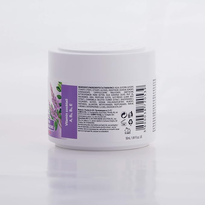 Hyaluron Anti-Wrinkle Cream with Licorice Extract - for Mature Skin (Age 60+) - Intensive Natural Cream for Day & Night With UV Filters