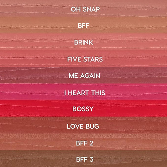 ColourPop Lil Box of Lippie Pencils Makeup Kit - 10-Piece Vegan Lip Liner Set (3.05 oz)