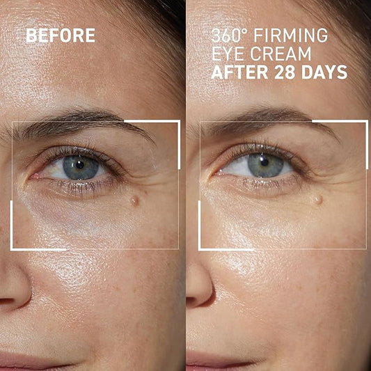 Dr. Brandt Dare to Age 360° Firming Eye Cream - 0.5 oz, Pack of 2 - Corrects the Look of Fine Lines, Dark Circles & Sagging Skin