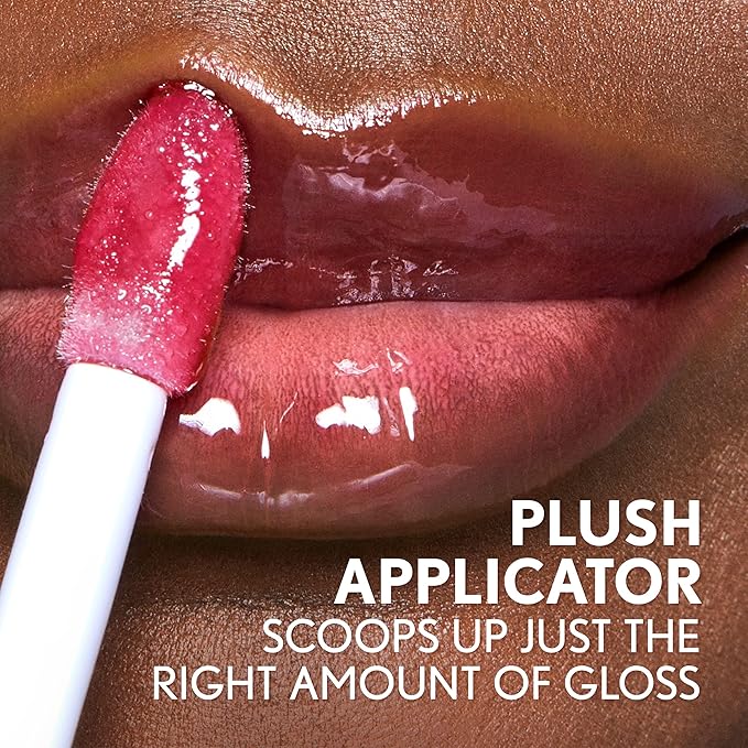 COVERGIRL Clean Fresh Yummy Gloss Daylight Collection, Hydrating, Glossy Shine, Vegan Formula, Moonlight Eclipse 60, 0.33oz