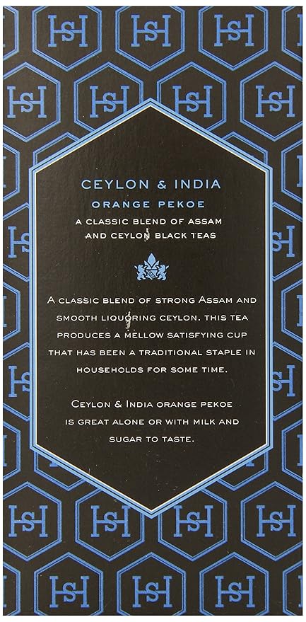 Harney & Sons Black Tea, Orange Pekoe, 20 Tea Bags (Pack of 2)